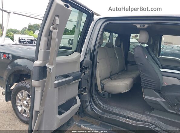 1FTFX1EF8GKD64416 2016 FORD F150 Black Widok naklejki z numerem VIN