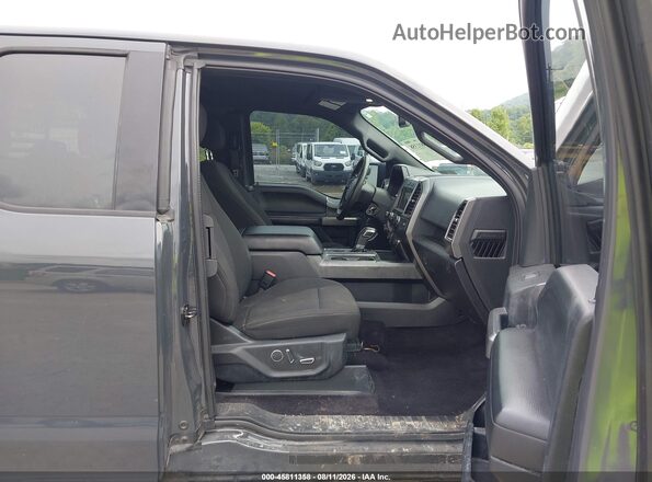 1FTFX1EF8HFB38385 2017 FORD F150 Gray Vista interior delantera
