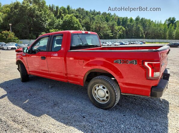 1FTFX1EFXGFC07754 2016 FORD F150 Red Rear left
