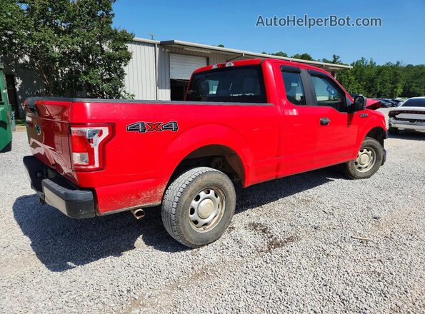 1FTFX1EFXGFC07754 2016 FORD F150 Red Rear right