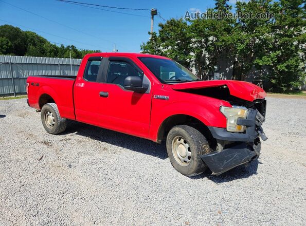1FTFX1EFXGFC07754 2016 FORD F150 Red Front right