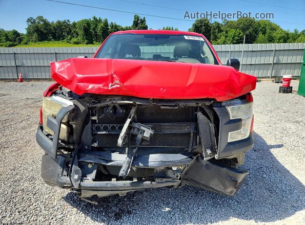 1FTFX1EFXGFC07754 2016 FORD F150 Red Front view