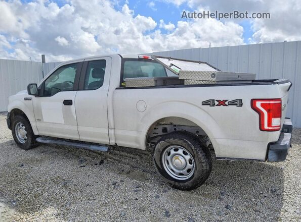1FTFX1EG0HFB77268 2017 FORD F150 Белый Задняя левая четверть