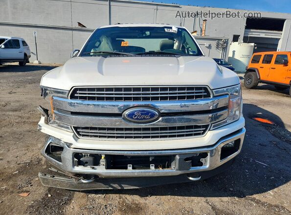 1FTFX1EG0JFE40333 2018 FORD F150 White Вид спереду