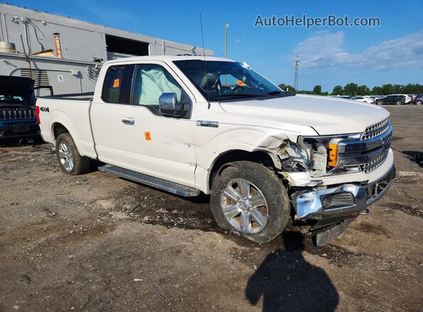1FTFX1EG0JFE40333 2018 FORD F150 White Передня права чверть