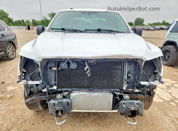 1FTFX1EG2JFB13206 2018 FORD F150 White Widok z przodu