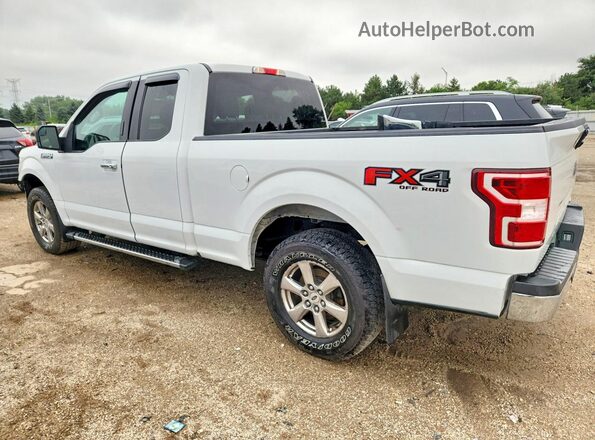 1FTFX1EG2JFB13206 2018 FORD F150 White Tył lewy