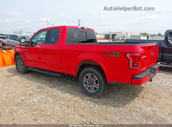 1FTFX1EG3GKD72061 2016 FORD F150 Красный Задняя левая четверть