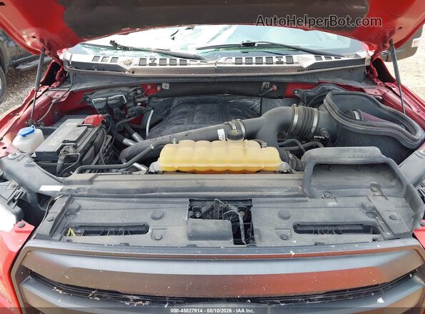 1FTFX1EG3GKD72061 2016 FORD F150 Красный Вид сзади