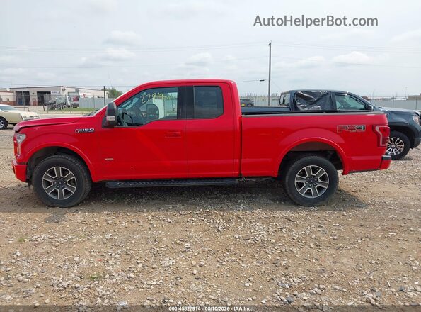1FTFX1EG3GKD72061 2016 FORD F150 Красный Панорамный вид салона 360°