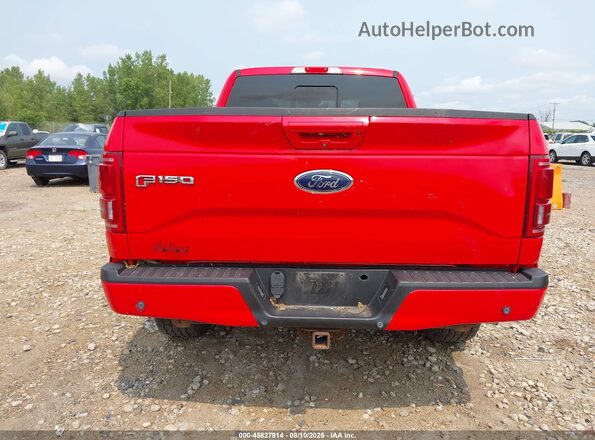 1FTFX1EG3GKD72061 2016 FORD F150 Красный 
