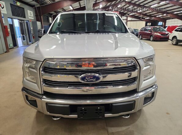 1FTFX1EG4GFC36062 2016 FORD F150 Silver Вид спереду
