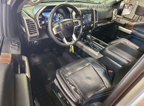 1FTFX1EG4GFC36062 2016 FORD F150 Silver Вид панелі приладів