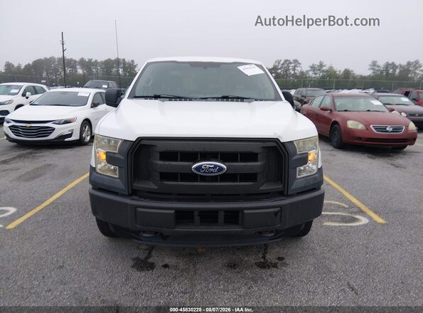 1FTFX1EG6GKD58834 2016 FORD F150 White Widok zestawu wskaźników