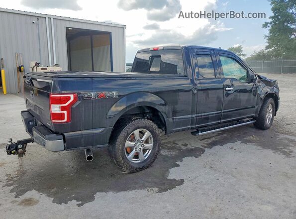 1FTFX1EG6JKC70311 2018 FORD F150 Черный Задняя правая четверть