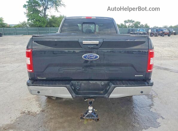 1FTFX1EG6JKC70311 2018 FORD F150 Черный Вид сзади