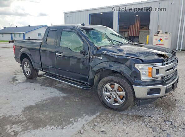 1FTFX1EG6JKC70311 2018 FORD F150 Черный Передняя правая четверть