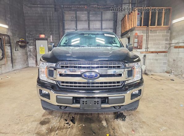 1FTFX1EG6JKD15313 2018 FORD F150 Black Front view