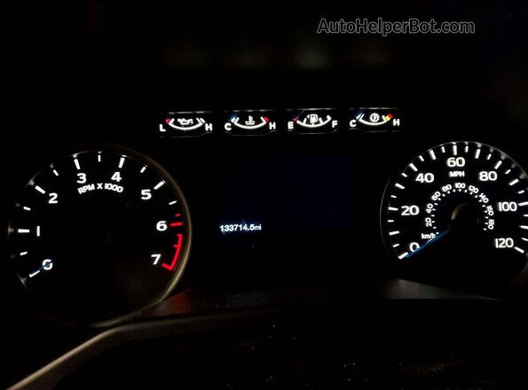 1FTFX1EG7GFA19900 2016 FORD F150 Silver Սարքավորումների վահանակի տեսք