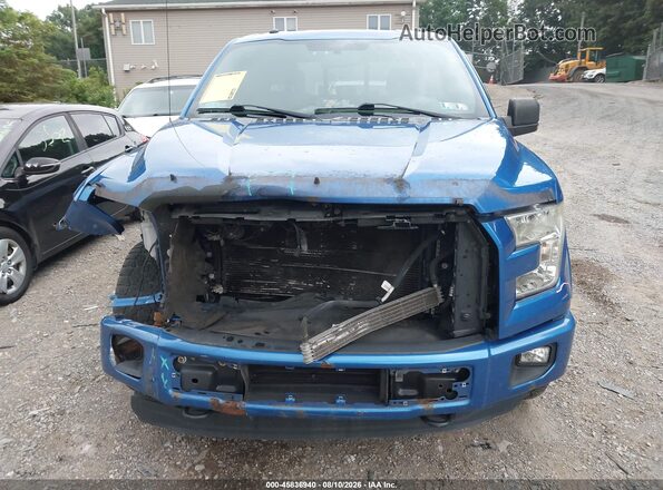 1FTFX1EG7GFC04612 2016 FORD F150 Black Widok z przodu