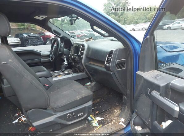 1FTFX1EG7GFC04612 2016 FORD F150 Black Widok wnętrza z przodu