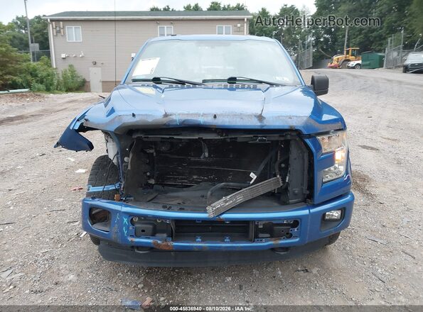 1FTFX1EG7GFC04612 2016 FORD F150 Black Widok zestawu wskaźników