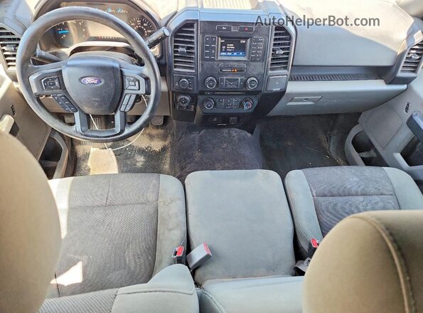 1FTFX1EG7GKF83165 2016 FORD F150 Blue წინა პანელის ხედი