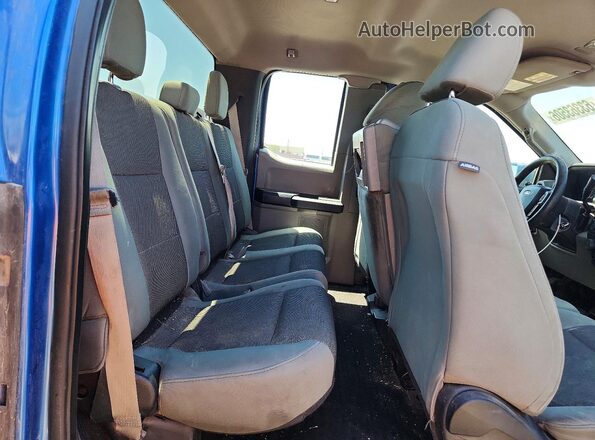 1FTFX1EG7GKF83165 2016 FORD F150 Blue უკანა სავარძლების ხედი
