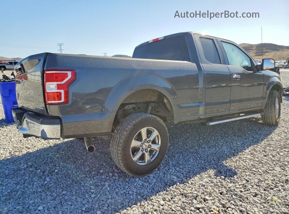1FTFX1EG7JKF92763 2018 FORD F150 Серый Задняя правая четверть