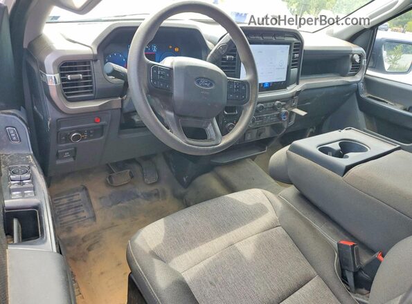 1FTFX1L54RKD85891 2024 FORD F150 Белый Вид панели приборов