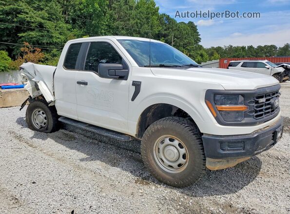 1FTFX1L54RKD85891 2024 FORD F150 Белый Передняя правая четверть