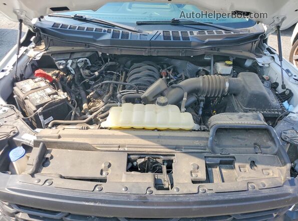 1FTFX1L57RKF23066 2024 FORD F150 White უკანა სალონის ხედი