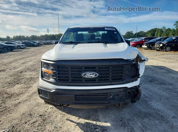 1FTFX1L57RKF23066 2024 FORD F150 White წინა ხედი