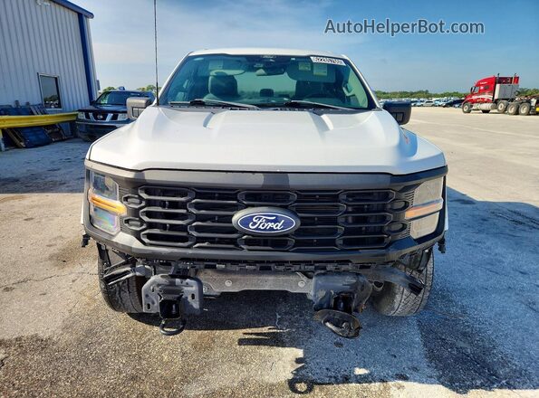 1FTFX1L58RKD13351 2024 FORD F150 White წინა ხედი