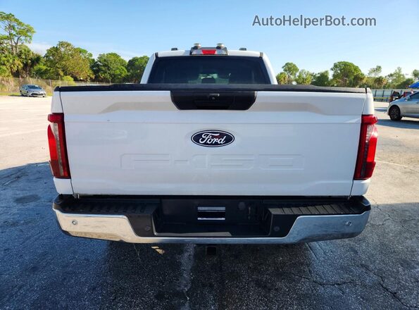 1FTFX1L58RKD13351 2024 FORD F150 White უკანა ხედი