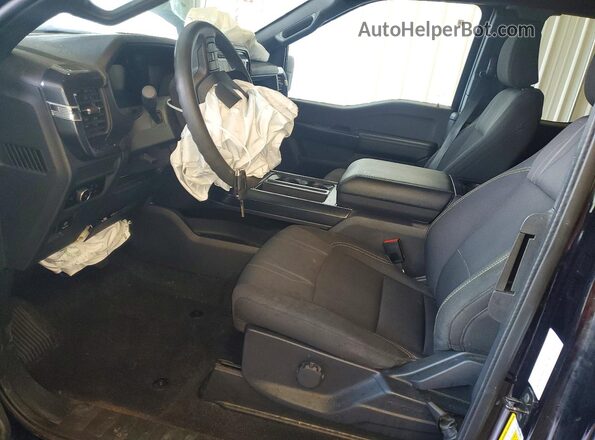 1FTFX2L51RKD35942 2024 FORD F150 Black Front interior view