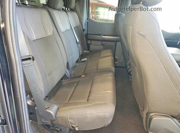 1FTFX2L51RKD35942 2024 FORD F150 Black Rear seats view