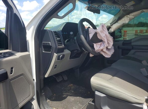 1FTMF1C51LKD98356 2020 FORD F150 White Առջևի վահանակի տեսք