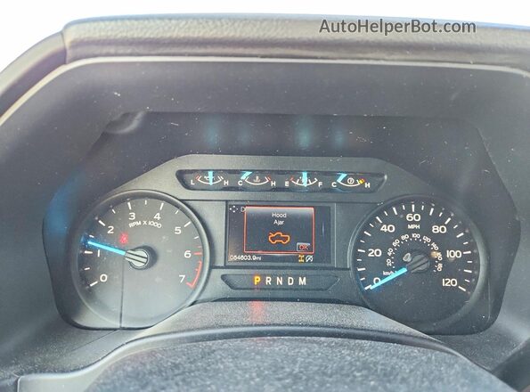 1FTMF1C52LKD73885 2020 FORD F150 Gray Vista del cuadro de instrumentos