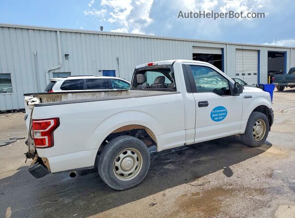 1FTMF1C54JKD78485 2018 FORD F150 White Trasero derecho