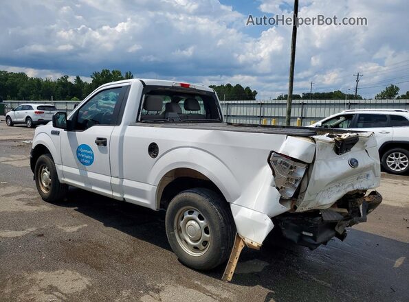 1FTMF1C54JKD78485 2018 FORD F150 White Trasero izquierdo