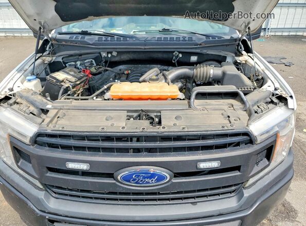 1FTMF1C54JKD78485 2018 FORD F150 White Vista interior trasera