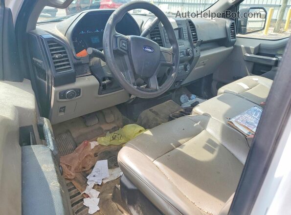 1FTMF1C54JKD78485 2018 FORD F150 White Vista del salpicadero