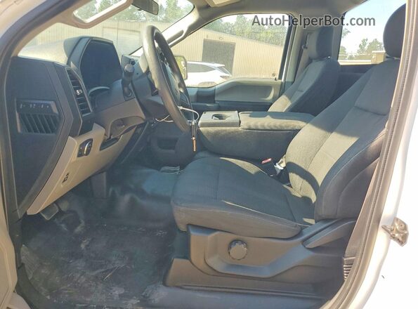 1FTMF1C59KKD08613 2019 FORD F150 White Вид панелі приладів
