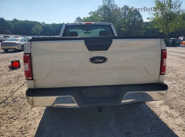 1FTMF1C59KKD08613 2019 FORD F150 White Вид салону спереду