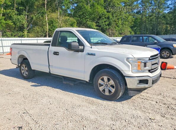 1FTMF1C59KKD08613 2019 FORD F150 White Вид спереду