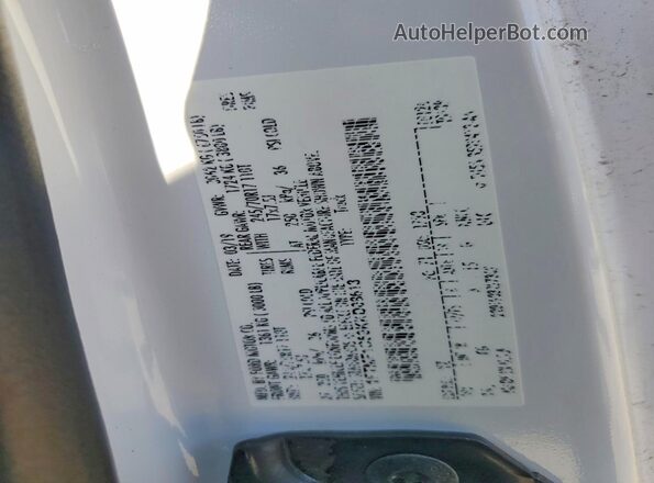 1FTMF1C59KKD08613 2019 FORD F150 White Вид наклейки з VIN-кодом