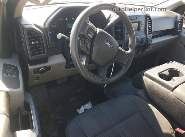 1FTMF1C59KKD08613 2019 FORD F150 White Вид щитка приладів