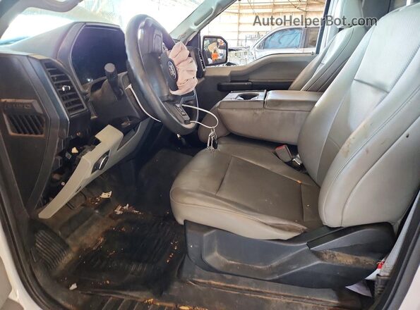 1FTMF1C5XJKC23164 2018 FORD F150 White წინა სალონის ხედი