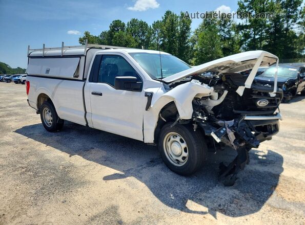 1FTMF1C5XPKE96985 2023 FORD F150 White Передня права чверть